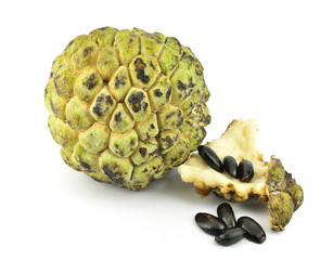 Custard apple isolated