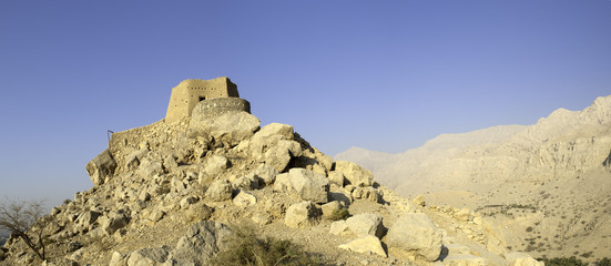 Arabian Fort in Ras al Khaimah United Arab Emirates