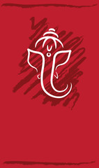 Ganesha Calligraphic