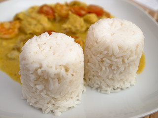 curry z owoców morza