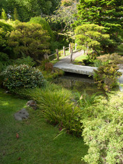 Jardin zen japonais à San Francisco