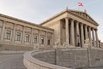 Obraz premium Austrian Parliament