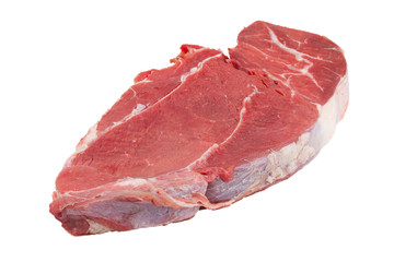 Piece of fresh raw meat