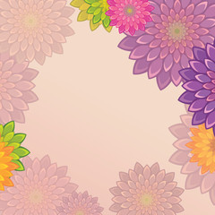 bright flower background