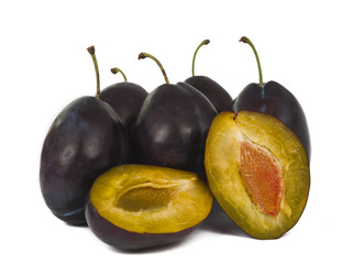 plum isolated