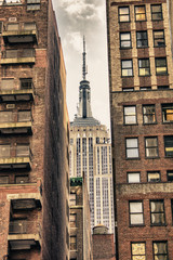 Obrazy na Plexi  Panoramę Nowego Jorku na Manhattanie