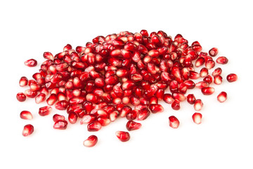 pomegranate seeds heap