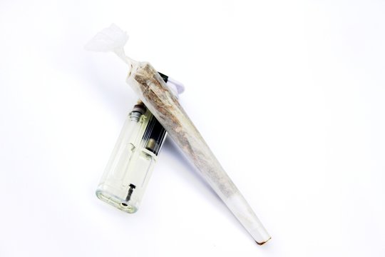 selbstgedrehte Zigarette