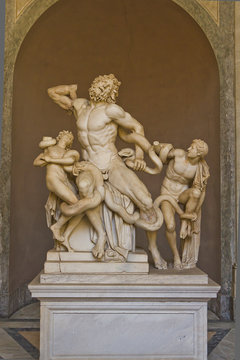 "Laocoon and his sons"