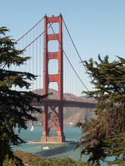 Pont du Golden Gate bridge de San Francisco