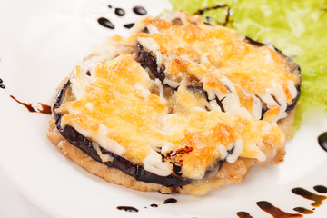 meat with aubergine