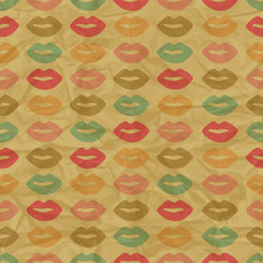 EPS10 retro seamless pattern on vintage old paper.