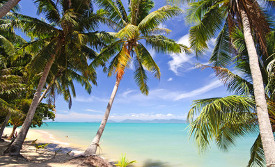 Tropical beach: Maenam Beach on Koh Samui