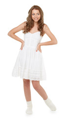 beautiful smiling girl