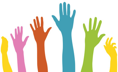 Raised arms of Diversity