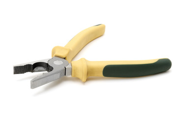 Obraz premium pliers isolated on white background