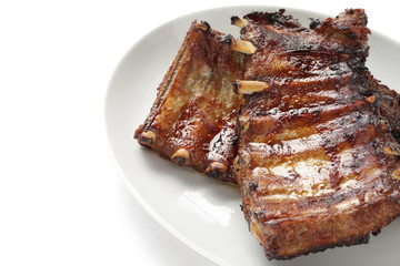 barbecued pork spare ribs