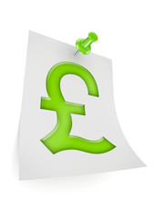 Pound sterling icon.