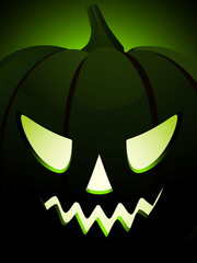 halloween pumpkin close up
