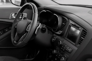 New car interior