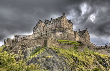 Fototapeta na wymiar Edinburg Castle