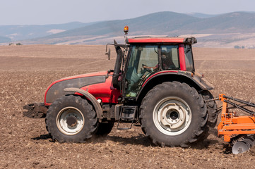 Obraz premium Agricultural machinery