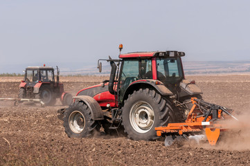 Obraz premium Agricultural machinery