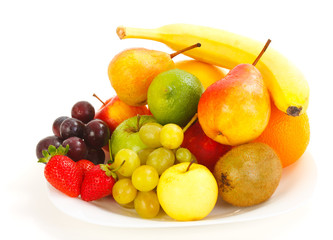 Assorted fresh fruits