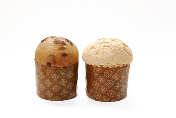Fresco panetone,pan de navidad.