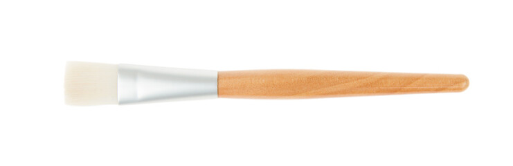 Brand new paint brush isolated on a white background