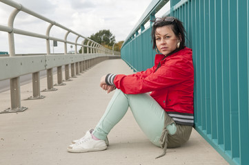 nachdenklicher teenager