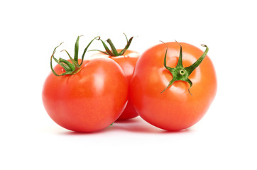 fresh Tomato isolated on a white background