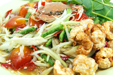 Green papaya salad