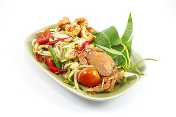 Green papaya salad