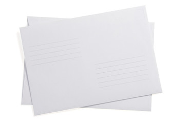 envelope isolated on white