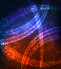 abstract ornamented vector background, eps10
