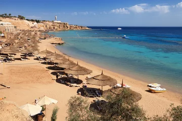 Foto op Plexiglas beach on Red Sea, Sharm el sheikh © Federico Rostagno