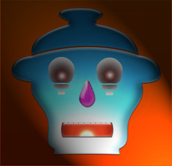 La marmitte d'Halloween