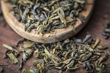 leaves of green tea