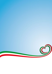 Abstract background Italian flag - 45826899