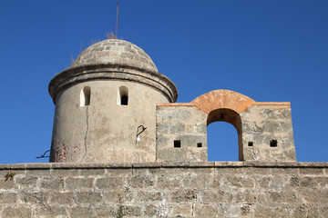 Fototapeta na wymiar Cienfuegos, Cuba - Jagua Castle
