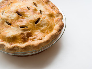 Hot apple pie