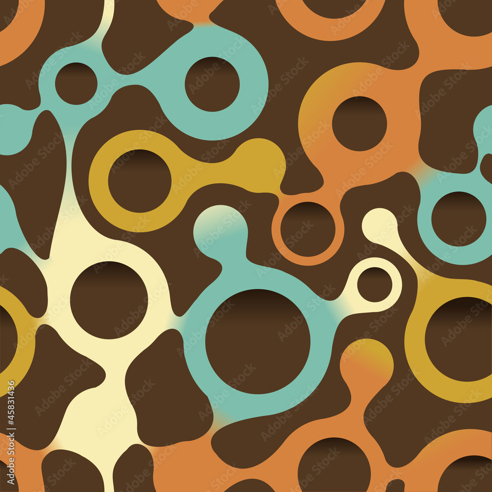 Poster Vector seamless pattern background