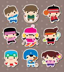 Fototapeta premium sport stickers