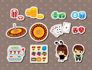 casino stickers