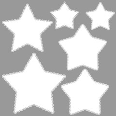 Set of stars with fretwork edges