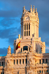 Naklejka premium Palacio de Comunicaciones, Madrid