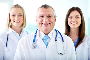 Fototapeta premium Happy therapeutists