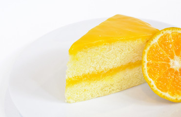 Fresh orange cake