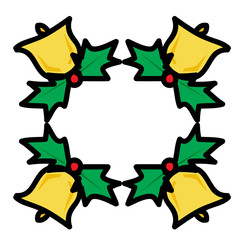 Christmas cartoon hand sketch